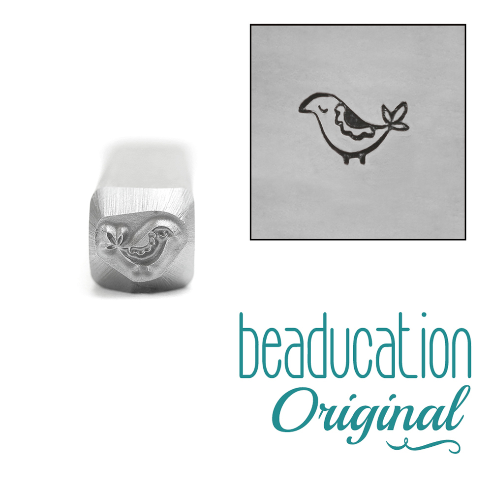 Metal Stamping Tools Partridge Metal Design Stamp, 6.4mm-Beaducation Original